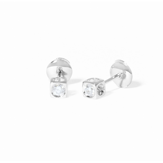 Juweel Dinh Van earrings Le Cube 808113 Juweel Dinh Van earrings Le Cube 808113