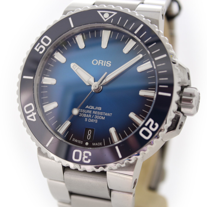 Oris Aquis Date 0140077634135-0782409PEB TWeedehands 5859-2139 Juwelier Clem Vercammen.jpg