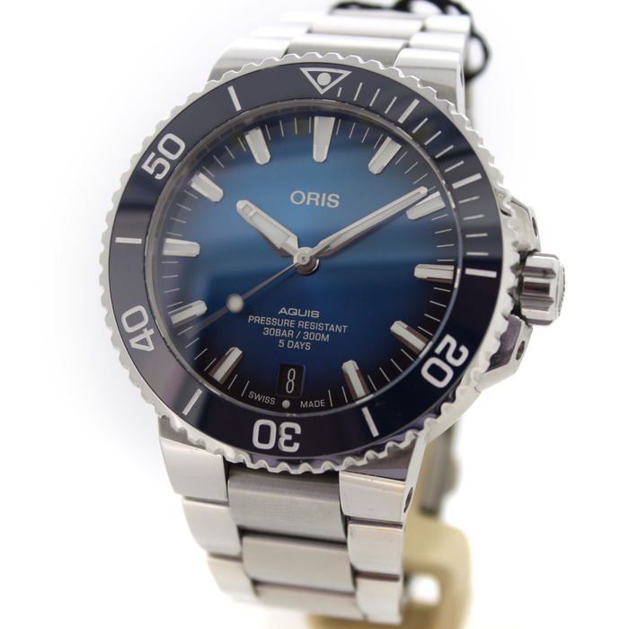 Oris Aquis Date 0140077634135-0782409PEB TWeedehands 5859-2139 Juwelier Clem Vercammen.jpg