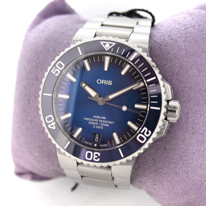 Oris Aquis Date 0140077634135-0782409PEB TWeedehands 5859-2139 Juwelier Clem Vercammen.jpg