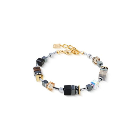 Juweel COEUR DE LION BRACELET GRIS-MARRON 3017/30-1211 Juweel COEUR DE LION BRACELET GRIS-MARRON 3017/30-1211
