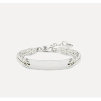 Juweel BUDDHA TO BUDDHA 474 BAR BRACELET NATHALIE MINI SILVER Juweel BUDDHA TO BUDDHA 474 BAR BRACELET NATHALIE MINI SILVER