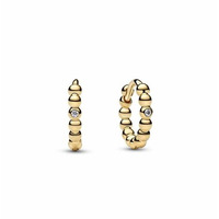 Juweel PANDORA HUGGIE HOOP EARRINGS 264823C01 Juweel PANDORA HUGGIE HOOP EARRINGS 264823C01