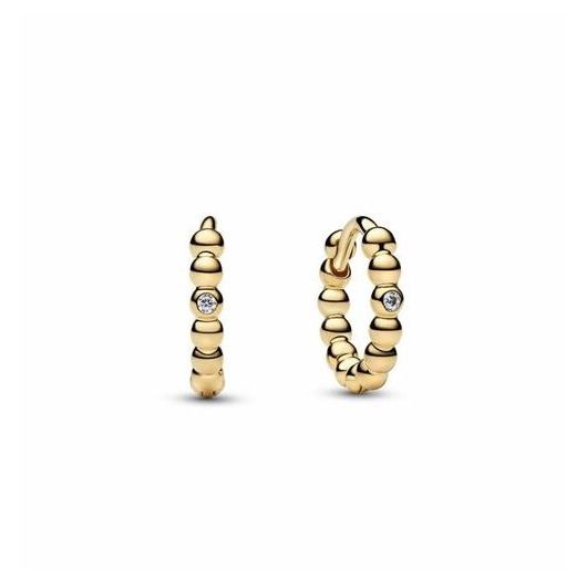 Juweel PANDORA HUGGIE HOOP EARRINGS 264823C01 Juweel PANDORA HUGGIE HOOP EARRINGS 264823C01