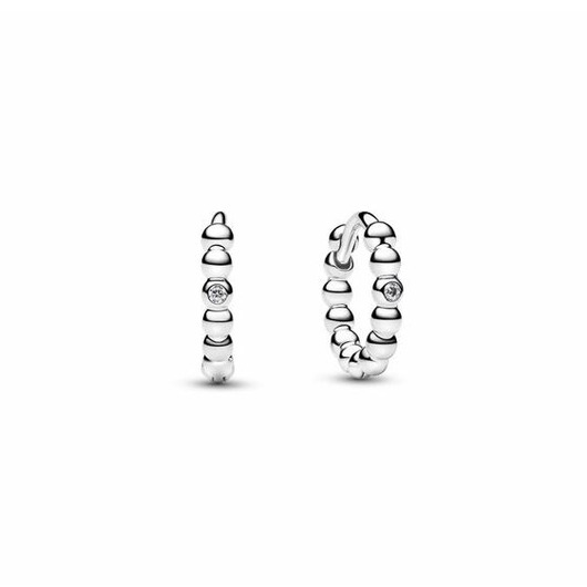Juweel PANDORA HUGGIE HOOP EARRINGS 294823C01 Juweel PANDORA HUGGIE HOOP EARRINGS 294823C01