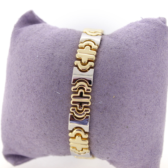 Armband Bicolor Wit-Geelgoud 18K Tweedehands 5958-3355 Juwelier Clem Vercammen.jpg