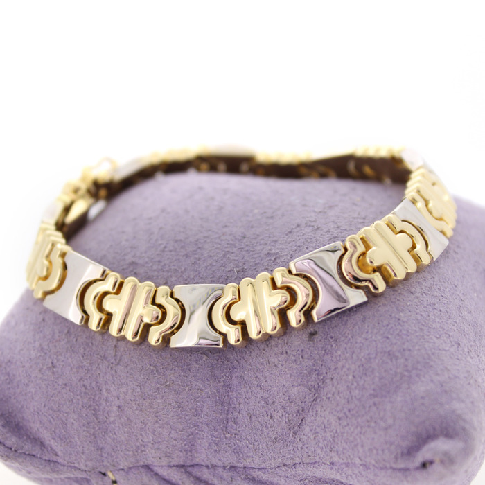Armband Bicolor Wit-Geelgoud 18K Tweedehands 5958-3355 Juwelier Clem Vercammen.jpg