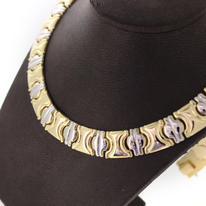 Collier Bicolor Wit Geelgoud 18K TWeedehands 5957-3353 Juwelier Clem Vercammen.jpg