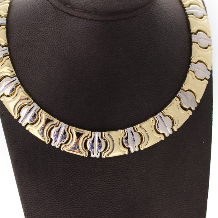Collier Bicolor Wit Geelgoud 18K TWeedehands 5957-3353 Juwelier Clem Vercammen.jpg