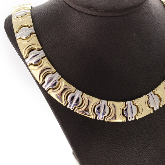 Collier Bicolor Wit Geelgoud 18K TWeedehands 5957-3353 Juwelier Clem Vercammen.jpg