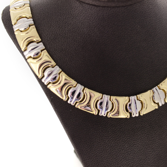 Collier Bicolor Wit Geelgoud 18K TWeedehands 5957-3353 Juwelier Clem Vercammen.jpg