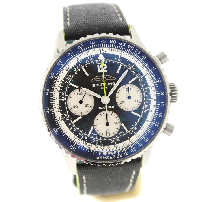 Breitling Navitimer Aston Martin Aramco Formula One Team Eb01381A1B1X1 Tweedehands 6110-2142 Juwelier Clem Vercammen.jpg