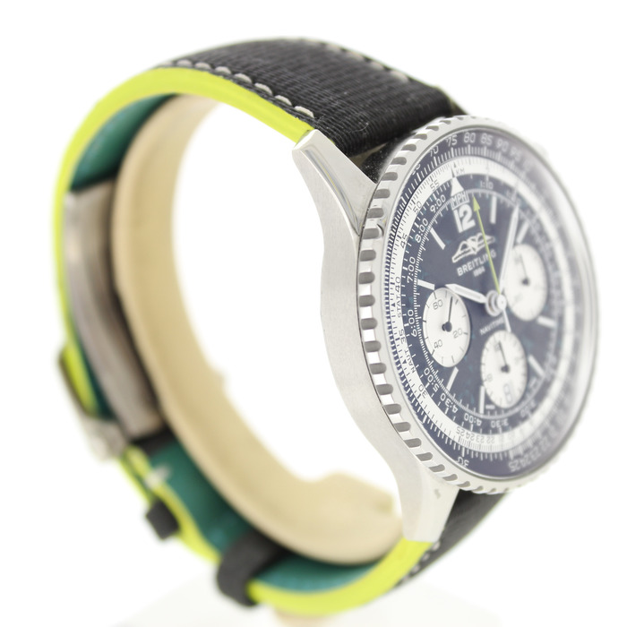 Breitling Navitimer Aston Martin Aramco Formula One Team Eb01381A1B1X1 Tweedehands 6110-2142 Juwelier Clem Vercammen.jpg