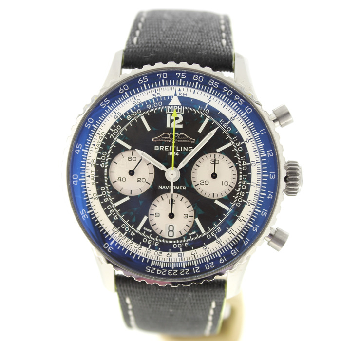 Breitling Navitimer Aston Martin Aramco Formula One Team Eb01381A1B1X1 Tweedehands 6110-2142 Juwelier Clem Vercammen.jpg
