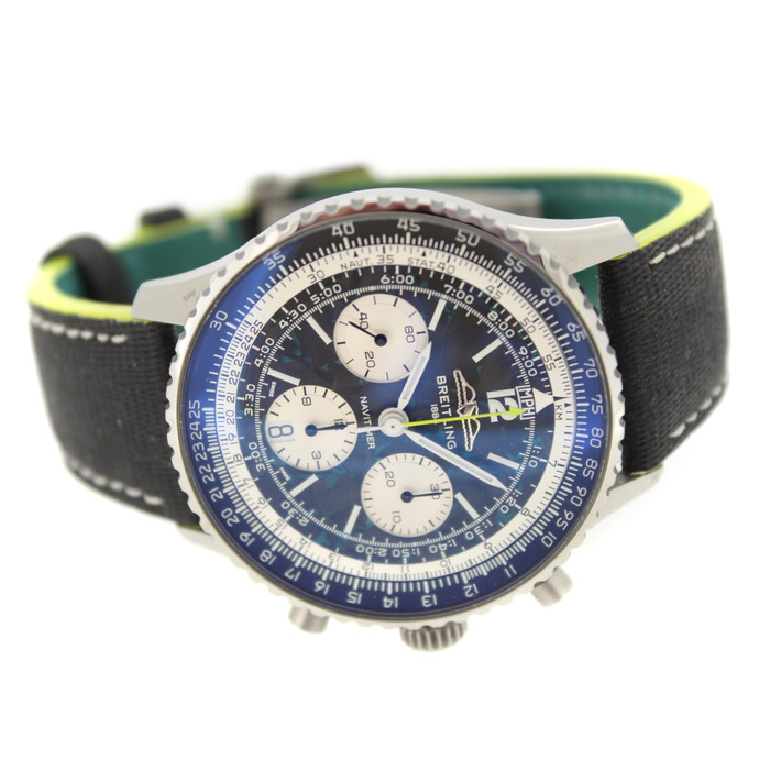 Breitling Navitimer Aston Martin Aramco Formula One Team Eb01381A1B1X1 Tweedehands 6110-2142 Juwelier Clem Vercammen.jpg