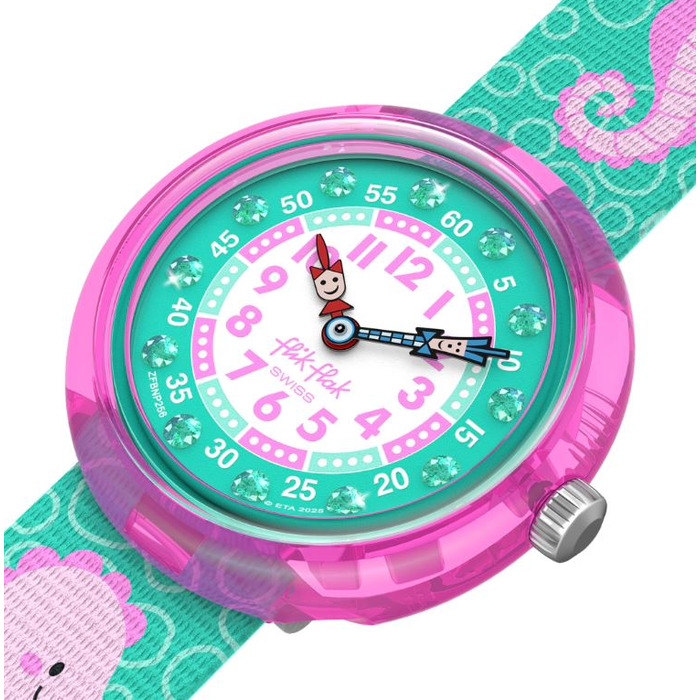 278411 01 Flik Flak Bubbly Seahorse FBNP256 Juwelier Clem Vercammen.jpg