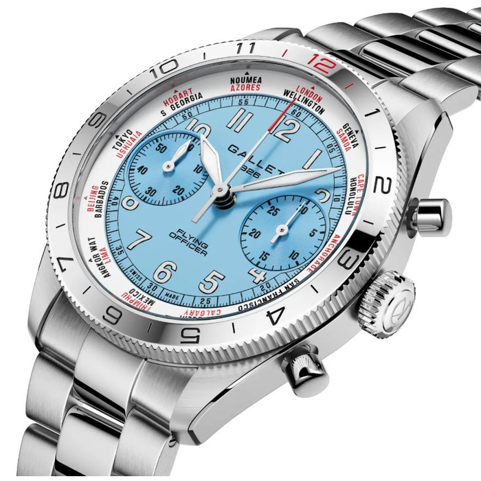 278465 01 Gallet Flying Officer Chronograph 40 AG2301131C1A1 Juwelier Clem Vercammen.jpg