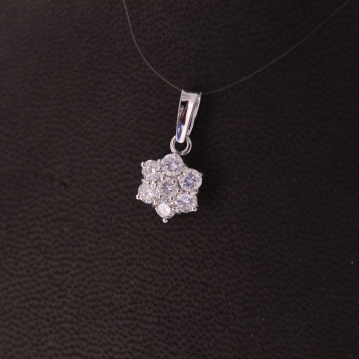 Hanger Witgoud 18 Karaat Briljanten Tweedehands 6149-3358 Juwelier Clem Vercammen.jpg