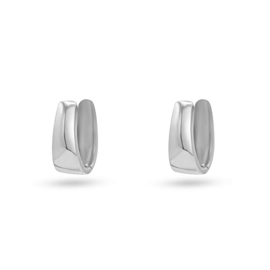 Juweel BUFFILOR CREOLEN WIT GOUD 11B11176W/S Juweel BUFFILOR CREOLEN WIT GOUD 11B11176W/S