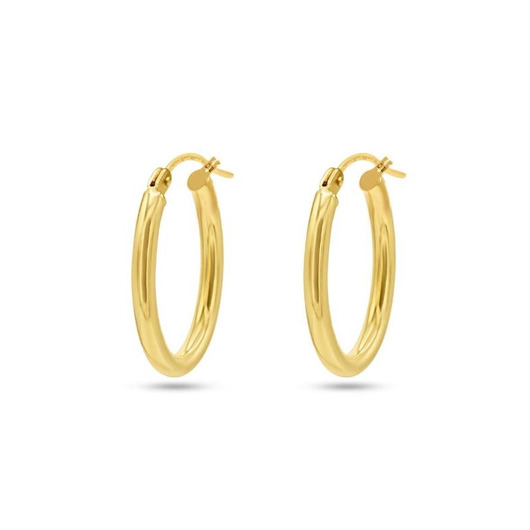 Juweel BUFFILOR CREOLEN GEEL GOUD 14B14011G Juweel BUFFILOR CREOLEN GEEL GOUD 14B14011G