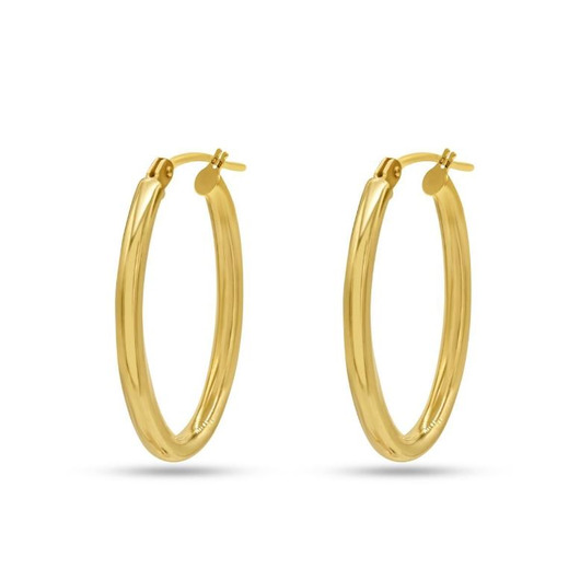 Juweel BUFFILOR CREOLEN GEEL GOUD 14B14012G Juweel BUFFILOR CREOLEN GEEL GOUD 14B14012G