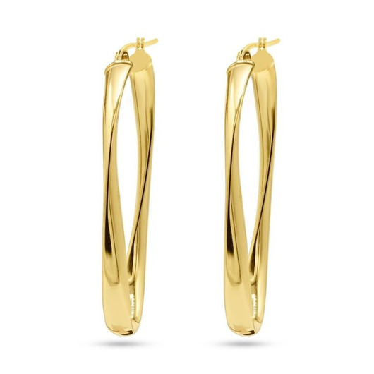 Juweel BUFFILOR CREOLEN GEEL GOUD 14B14023G Juweel BUFFILOR CREOLEN GEEL GOUD 14B14023G