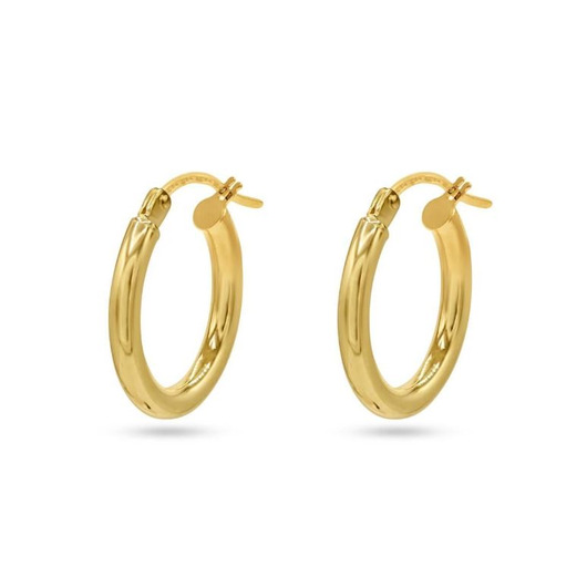 Juweel BUFFILOR CREOLEN GEEL GOUD 14B14008G Juweel BUFFILOR CREOLEN GEEL GOUD 14B14008G