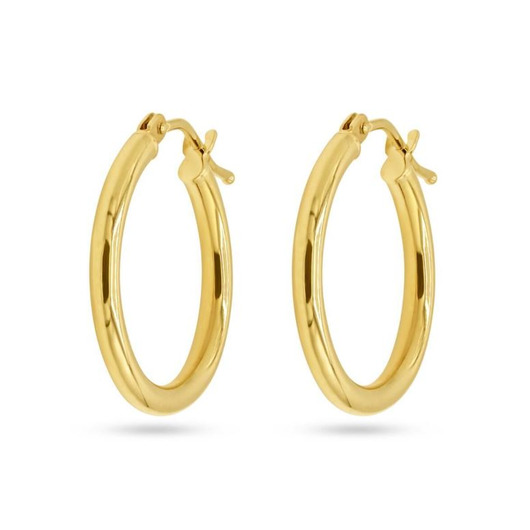 Juweel BUFFILOR CREOLEN GEEL GOUD 14B14009G Juweel BUFFILOR CREOLEN GEEL GOUD 14B14009G