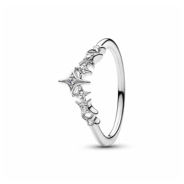 278849 01 Pandora Tiara Star Platinum-Plated Ring 134946C01 Juwelier Clem Vercammen.jpg