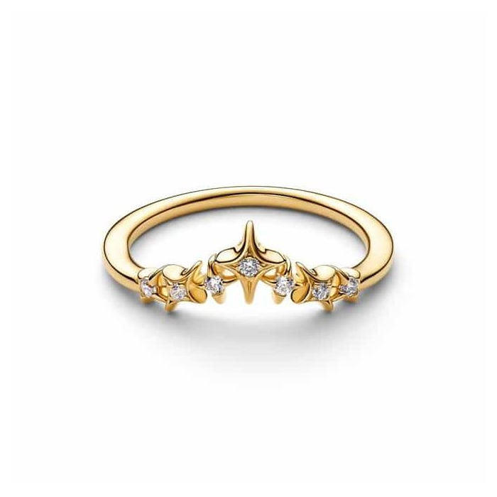 278850 01 Pandora Tiara Star Gold-Plated Ring 164946C01 Juwelier Clem Vercammen.jpg