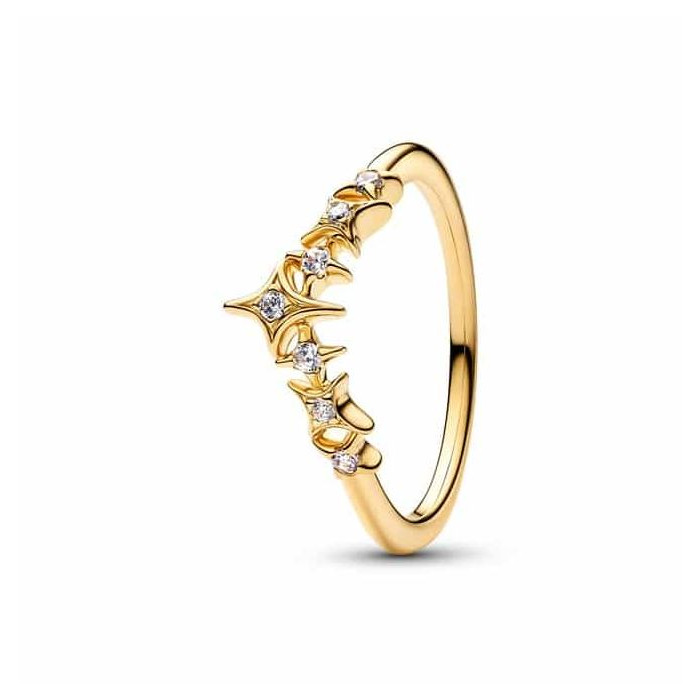 278850 01 Pandora Tiara Star Gold-Plated Ring 164946C01 Juwelier Clem Vercammen.jpg