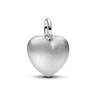 Juweel PANDORA MATTE PUFFY HEART PLATINUM-PLATED DANGLE 734908C00 88888 Juweel PANDORA MATTE PUFFY HEART PLATINUM-PLATED DANGLE 734908C00 88888