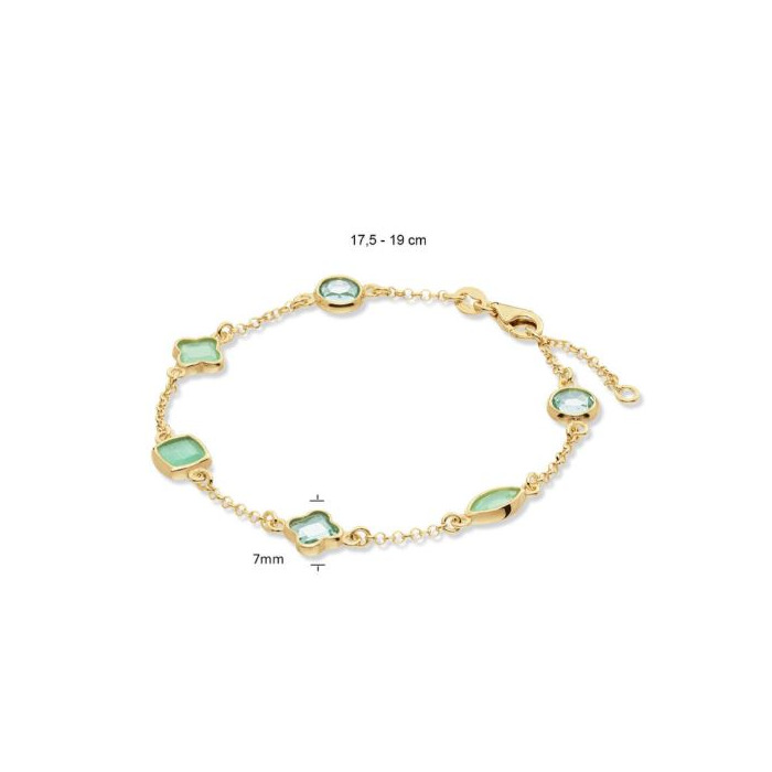277804 01 Glow Armband Sage Green 19cm 104-8623-19 Juwelier Clem Vercammen.jpg