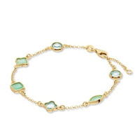 Juweel GLOW ARMBAND SAGE GREEN 19CM 104.8623.19 Juweel GLOW ARMBAND SAGE GREEN 19CM 104.8623.19