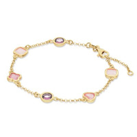 Juweel GLOW ARMBAND PALE PINK 19CM 104.8625.19 Juweel GLOW ARMBAND PALE PINK 19CM 104.8625.19