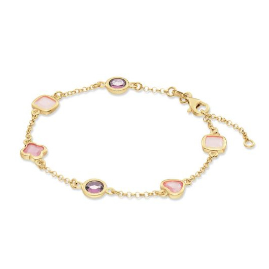 Juweel GLOW ARMBAND PALE PINK 19CM 104.8625.19 Juweel GLOW ARMBAND PALE PINK 19CM 104.8625.19