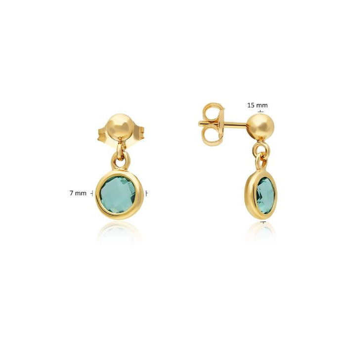 277810 01 Glow Oorstekers Pacific Blue 106-8611-00 Juwelier Clem Vercammen.jpg