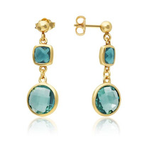 Juweel GLOW OORSTEKERS PACIFIC BLUE DUO 106.8611.01 Juweel GLOW OORSTEKERS PACIFIC BLUE DUO 106.8611.01