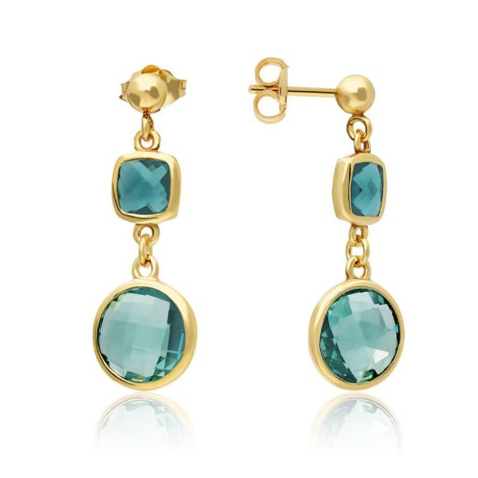 Juweel GLOW OORSTEKERS PACIFIC BLUE DUO 106.8611.01 Juweel GLOW OORSTEKERS PACIFIC BLUE DUO 106.8611.01
