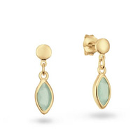 Juweel GLOW OORSTEKERS SAGE GREEN 106.8623.00 Juweel GLOW OORSTEKERS SAGE GREEN 106.8623.00