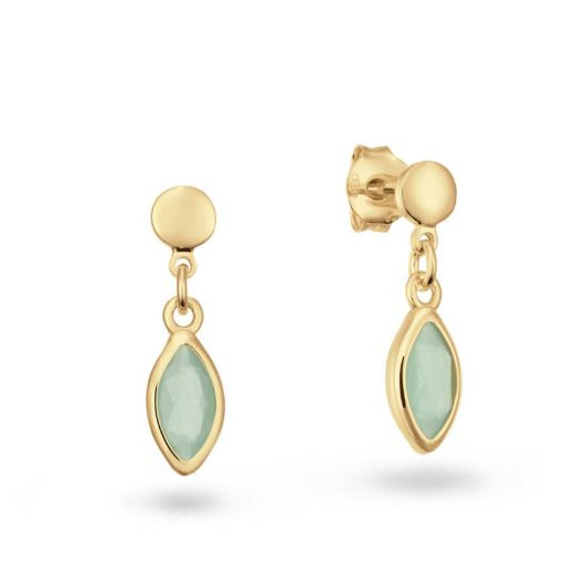 Juweel GLOW OORSTEKERS SAGE GREEN 106.8623.00 Juweel GLOW OORSTEKERS SAGE GREEN 106.8623.00