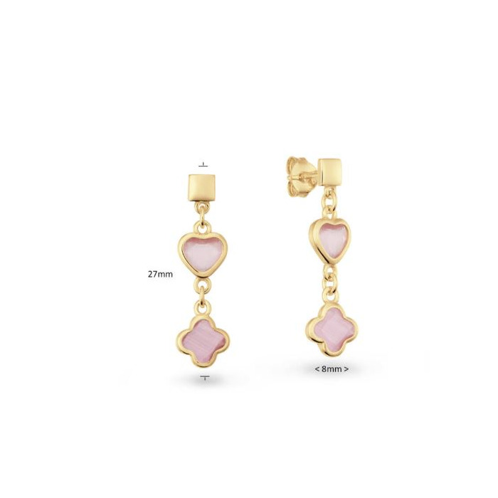 277814 01 Glow Oorstekers Pale Pink 106-8625-00 Juwelier Clem Vercammen.jpg