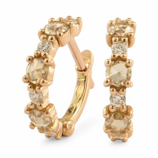 Juweel Brusi oorstekers 18 karaat goud diamant OO2511RW 88888 Juweel Brusi oorstekers 18 karaat goud diamant OO2511RW 88888