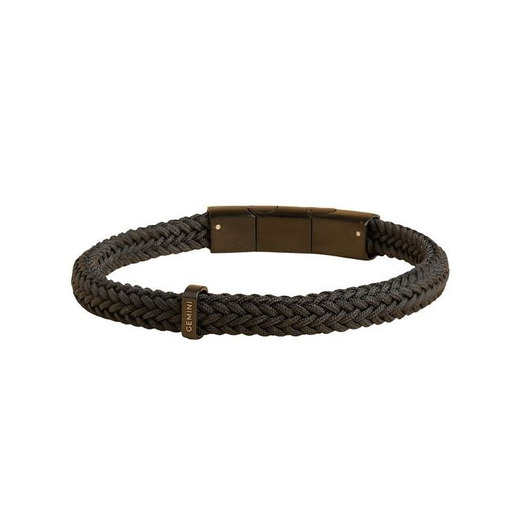 Juweel GEMINI CORDA BLACK BRACELET R01 Juweel GEMINI CORDA BLACK BRACELET R01