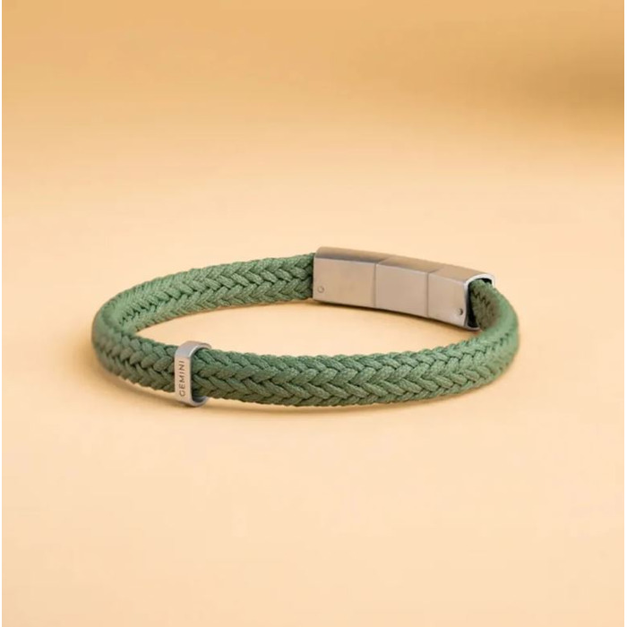 278941 01 Gemini Corda Green Bracelet R05 Juwelier Clem Vercammen.jpg