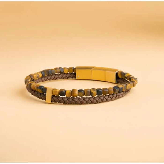 278943 01 Gemini Leo Brown Bracelet R22 Juwelier Clem Vercammen.jpg