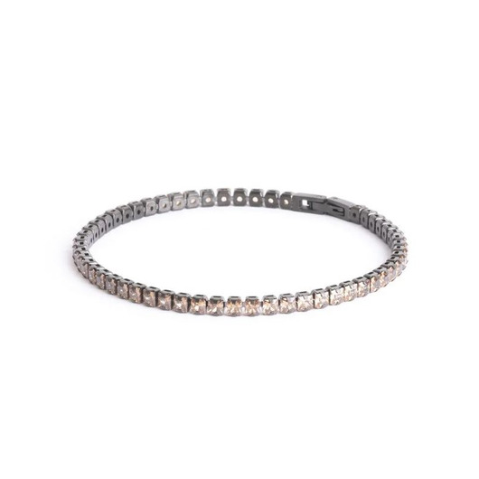 Juweel GEMINI LUXUS BLACK COFFEE ARMBAND LUX06 Juweel GEMINI LUXUS BLACK COFFEE ARMBAND LUX06