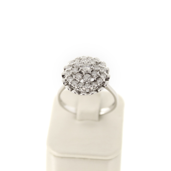 Entourage Ring Witgoud 18K Briljanten Tweedehands 6625-3362 Juwelier Clem Vercammen.jpg