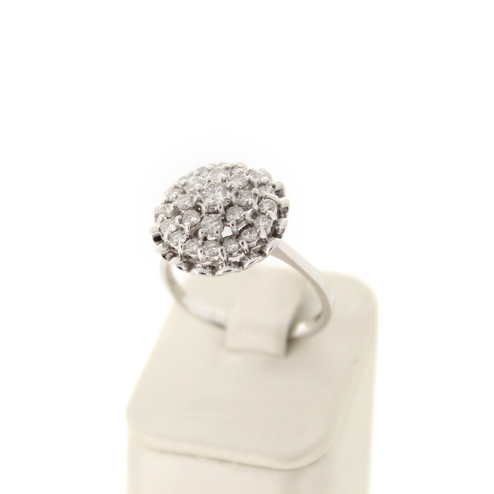 Entourage Ring Witgoud 18K Briljanten Tweedehands 6625-3362 Juwelier Clem Vercammen.jpg