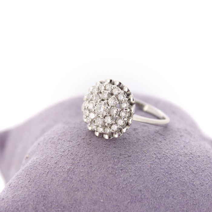 Entourage Ring Witgoud 18K Briljanten Tweedehands 6625-3362 Juwelier Clem Vercammen.jpg